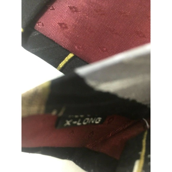 Givenchy Monsieur Black Gray Beige Stripe Necktie - Picture 5 of 6